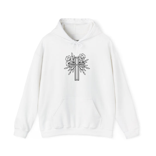 Triumph Jesus WHITE Hoodie V1