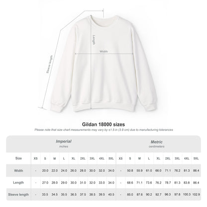 Religious Cross WHITE Crewneck Sweatshirt