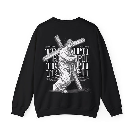 Triumph Jesus Crewneck BLACK Sweatshirt