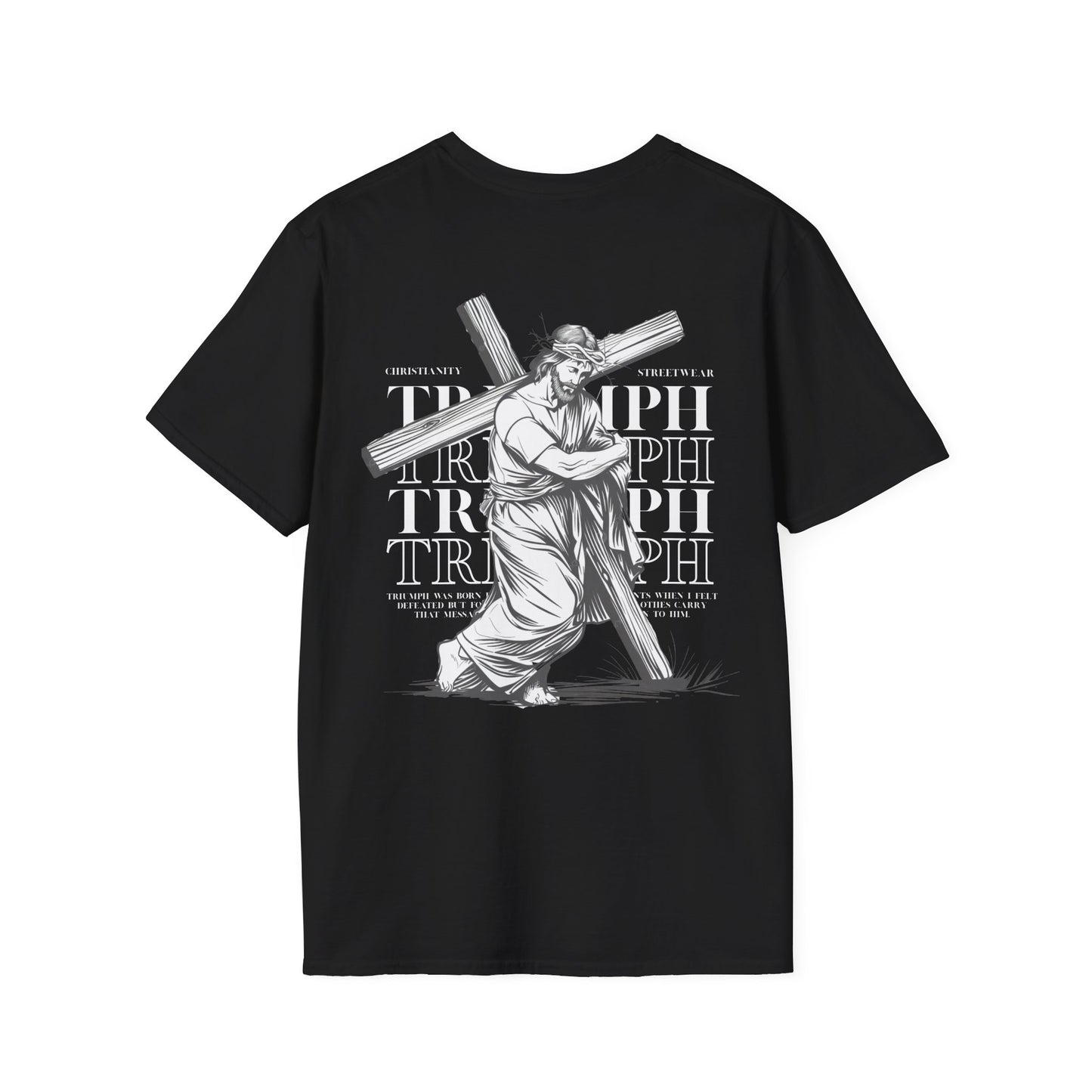 Triumph Jesus BLACK Tee