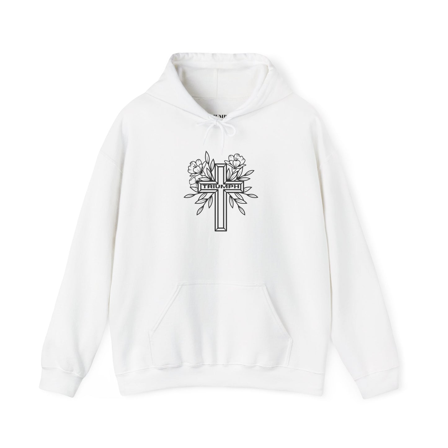 Triumph Jesus WHITE Hoodie V1