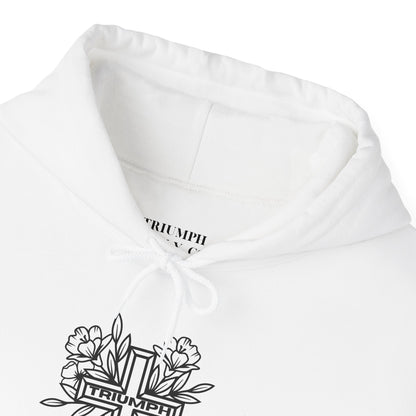 Triumph Jesus WHITE Hoodie V1